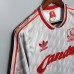 Liverpool 89/91 Away Grey Soccer Jersey